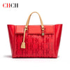 CHCH Fashion Retro Print Bucket Bag Travel Party Banquet Shoulder Bag Luxury Classic 2024 Winter Women's Large Capacity Handbag