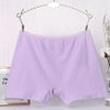 3pcs Cotton Women Panties Lady Plus Size Boxer Underwear High Waist Briefs Solid Color Female Shorts Safety Panty