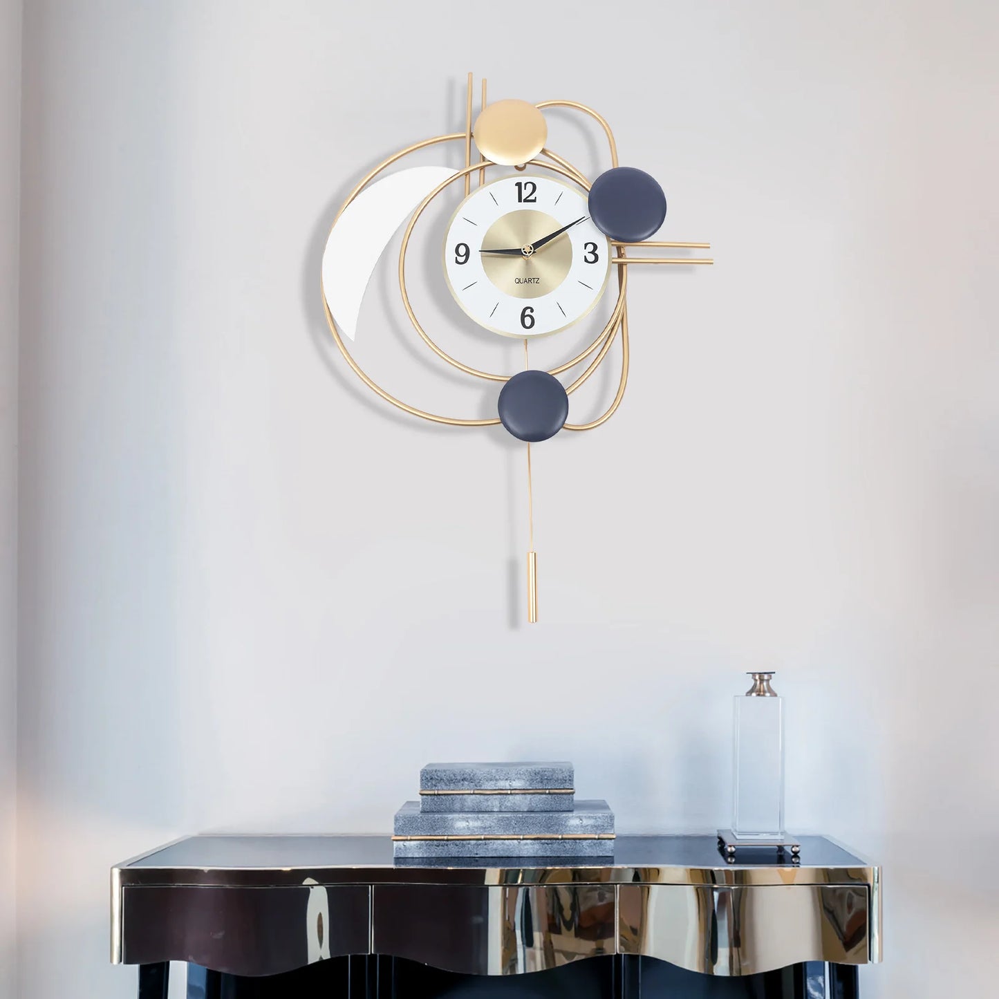 Creative Wall Clock Hanging Clocks Art Hanging Clocks For Living Room Modern Home Decor 3D Mute