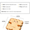 1pc Simulation Bread Toast Cushion Stuffed Memory Foam Pillow Sofa Chair Decor Seat Cushion Cute Student Chair Pad