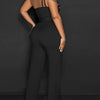 Sexy vintage rhinestone bodycon jumpsuit women 2025 summer Pants jumpsuits body birthday party club outfits bodysuit overalls HL