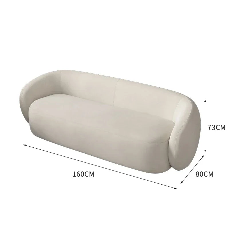 Nordic Luxury Living Room Sofas Minimalist Couch Lazy Designer Decor Sofas Garden Relaxing Sillon Cama Lounge Suite Furniture