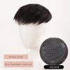 Short wigs for men's male black wig synthetic natural hair for young man balding sparse hair crew cut hair style PAGEUP