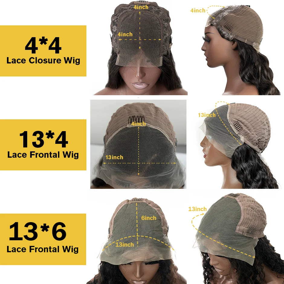 250% 13x6 hd lace frontal kinky straight human hair wigs For Women Glueless Brazilian 13x4 Yaki Straight lace front Wig On Sale