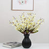 1pc Water Cultivation Imitation Ceramic Plastic Vase Living Room Plastic Home Vase, Modern Minimalist Home Decor
