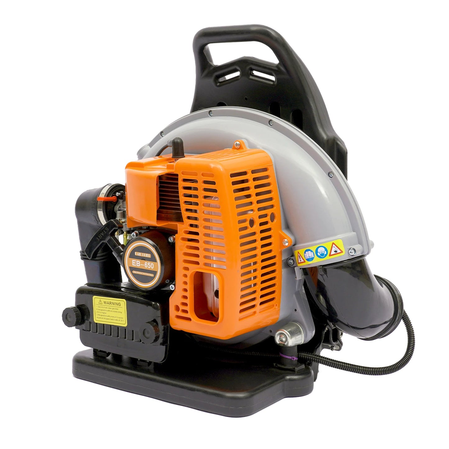 65CC 2 Stroke Petrol Backpack Leaf Air-cooled Blower Commercial Garden Yard Tool 2.7 kw 6800r/min