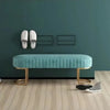 Ottomans Long Sofa Bench, Nordic Fabric Shoe Changing Bench, Home Doorway Corridor Fitting Room Chair