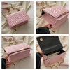 Fashion Striped Women's Shoulder Bag, Chain Strap Crossbody Bags For Daily Used, Ladies Handbags And Purses
