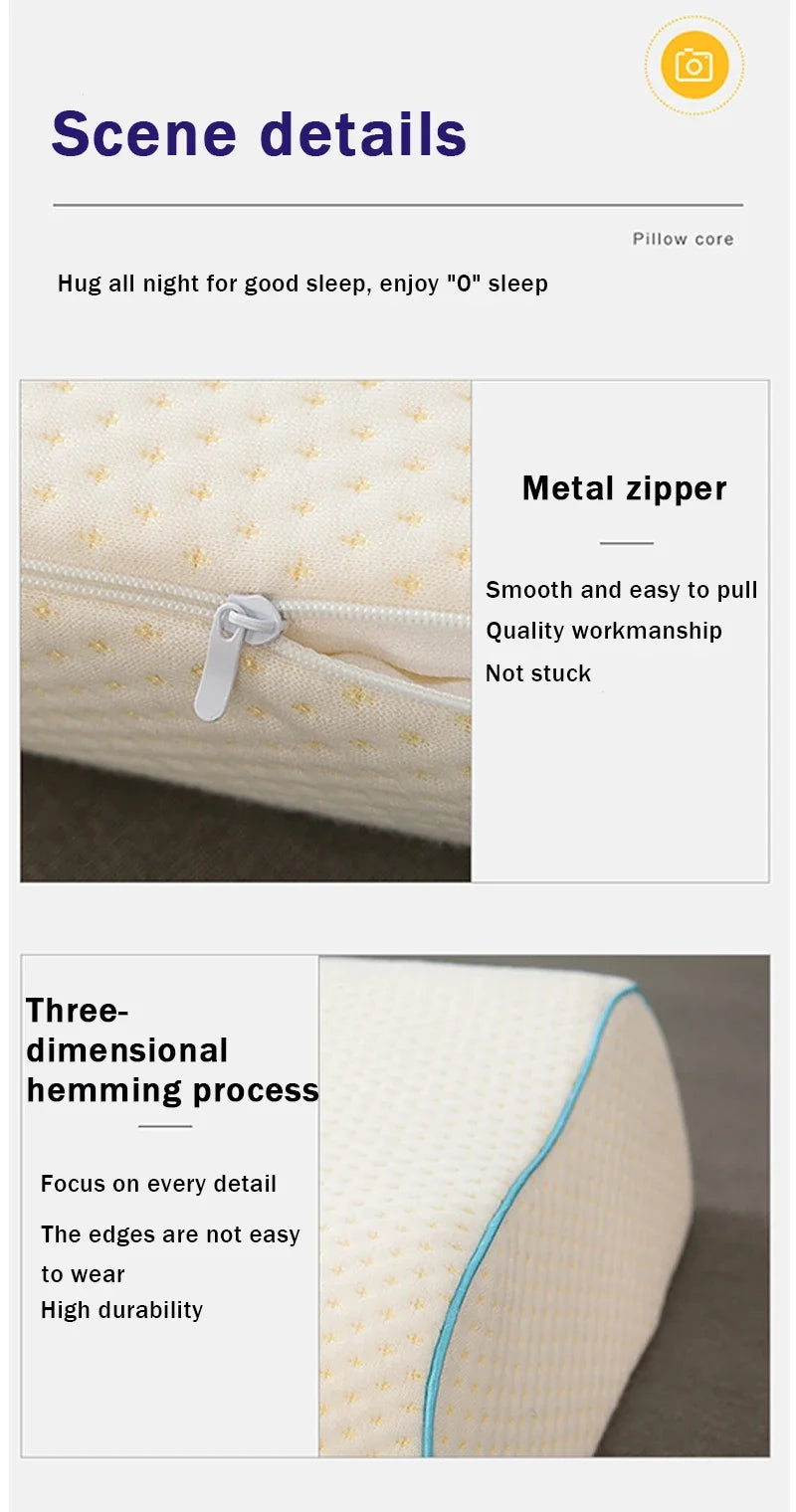 Left Right Arm Couple Pillow Orthopedic Memory Foam Protect Cervical Vertebra Release Arm Pain Pressure Pillow for Side Sleeper