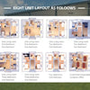Wholesale 20 Ft 40 Ft Modern Prefab Villa Folding Container Expandable House Prefabricated Movable Home 2 3 4 5 Bedroom