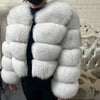 2025 MAOMAOKONG Natural Real Fox Fur Coat Women Winter Long Sleeve Luxury Raccoon Fur Jackets Thick Top Female Furry Coat Vest