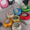 Luxury Designer Evening Clutch Clear Acrylic Women Handbags Fashion Shoulder Bag Half Moon Wedding Purses Party Tote Ladies 2025