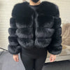 2025 MAOMAOKONG Natural Real Fox Fur Coat Women Winter Long Sleeve Luxury Raccoon Fur Jackets Thick Top Female Furry Coat Vest