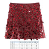 Party Club Stage Show Mini Skirts for Women Clothing Fashion Clothes Sexy Streetwear Dance Bling Sequined Hot Girls