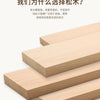 Oval crib Multifunctional pine children's bed European white newborn baby movable splicing bed