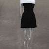 Women Sexy Backless Short Dress Fashion Sleeveless Big Bow Mini  Dress Lady Evening Party Dress 2025 Summer New Women's Clothing