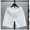 New Fashion knitted Shorts Men Comfortable Elastic Waist Clothing Male Breathable Short Trousers plus size