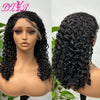 Natural Black 12A Double Drawn Burmese Curly Bob Human Hair Wigs for Women 250% Density Bouncy Curly Remy Human Hair Wigs