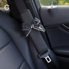 1Pcs Cute Women Bowknot Soft Plush Car Seat Belt Cover Velvet Auto Seat Belt Shoulder Strap Harness Cushion Protector Pads