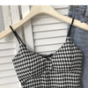 Crop Top Women Sexy Wireless Push Up Padded Tank Top Slim Was Thin Sports Summer Camisole 2023 New