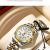 POEDAGAR Luxury Elegant Watch for Women Waterproof Luminous Date Ladies Watch Stainless Steel Quartz Women's Watches Girl Reloj