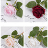 3/5/10/20pcs Roses Artificial Flowers Rose Flower Branch Artificial Red Roses Realistic Fake Rose for Wedding Home Decor