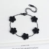 Color jewelry clover stainless steel new plant five-leaf flower bracelet hot jewelry jewelry gifts for women