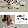 2024 Spring Autumn Women's Chunky Sneakers Breathable Platform Sports Shoes for Women Fashion Thick Sole Vulcanized Shoes