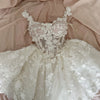 Cathy White Mini Tulle Prom Dresses Spaghetti Strap فساتين السهرة Customized Sleeveless Princess Flowers Vestidos De Noche 2024