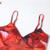 Weird Puss Tie-Dye Print 2 Piece Set Women Summer Y2K Fashion Hipster Elegant V-Neck Camisole+Maxi Skirts Matching Streetwear