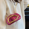 Fashion Elegant Metal Closure Box Shaped Crossbody Bags Women Evening Bags Wedding Mini Ladies Wallet Party Cute Purse ClutchBag