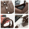 PU Square Compact Shoulder and Crossbody Bags Zipper Unique Design High Quality Hand Bags for Women 2025 Designer Style Bolso