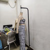CM.YAYA Women's Set Print Strapless Bra Top and Flare Pants Suits 2025 Summer Street Party Two 2 Piece Sets Outfits Tracksuit