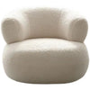Small unit living room balcony leisure small sofa lamb wool single sofa ins style lazy sofa chair