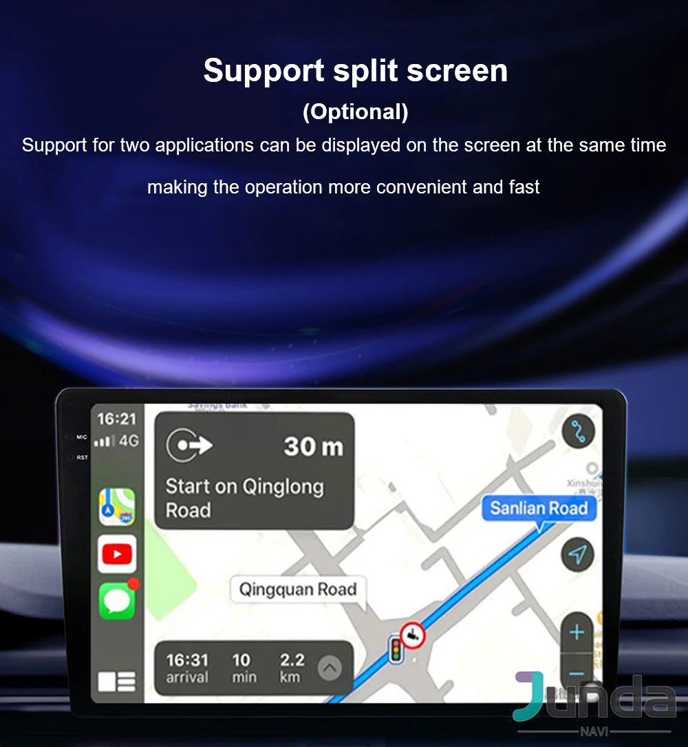 Android 14 Carplay Auto For Renault Master 2019 2020 2021 2022 Car Radio Navigation DVD Video Player 2 Din Stereo 360 Camera DSP