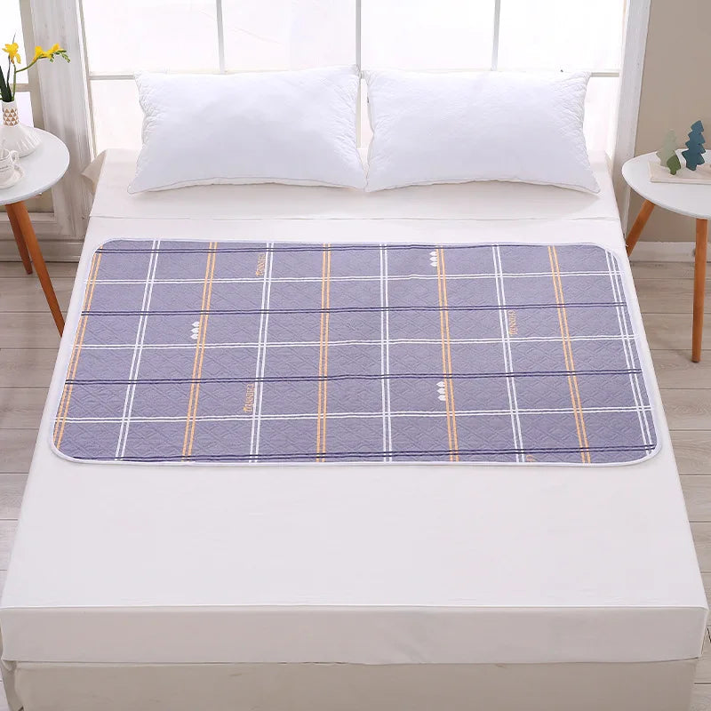 Multi-sizes 70-200cm Waterproof Mattress Urine Mat Adult Women Menstrual Pad Bed Sheet Protector Elder Disabled Baby Urine Mat
