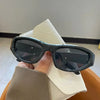 Vintage Punk Sports Sunglasses Women Men Y2K Style Cat Eye Sun Glasses Mirror Fashion Eyewear 2000s Retro Shades Gafas De Sol