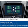 JMCQ USB Android TPMS Tire Pressure Monitoring System Display Alarm System Internal External 5 Sensors For Car Navigation Radio