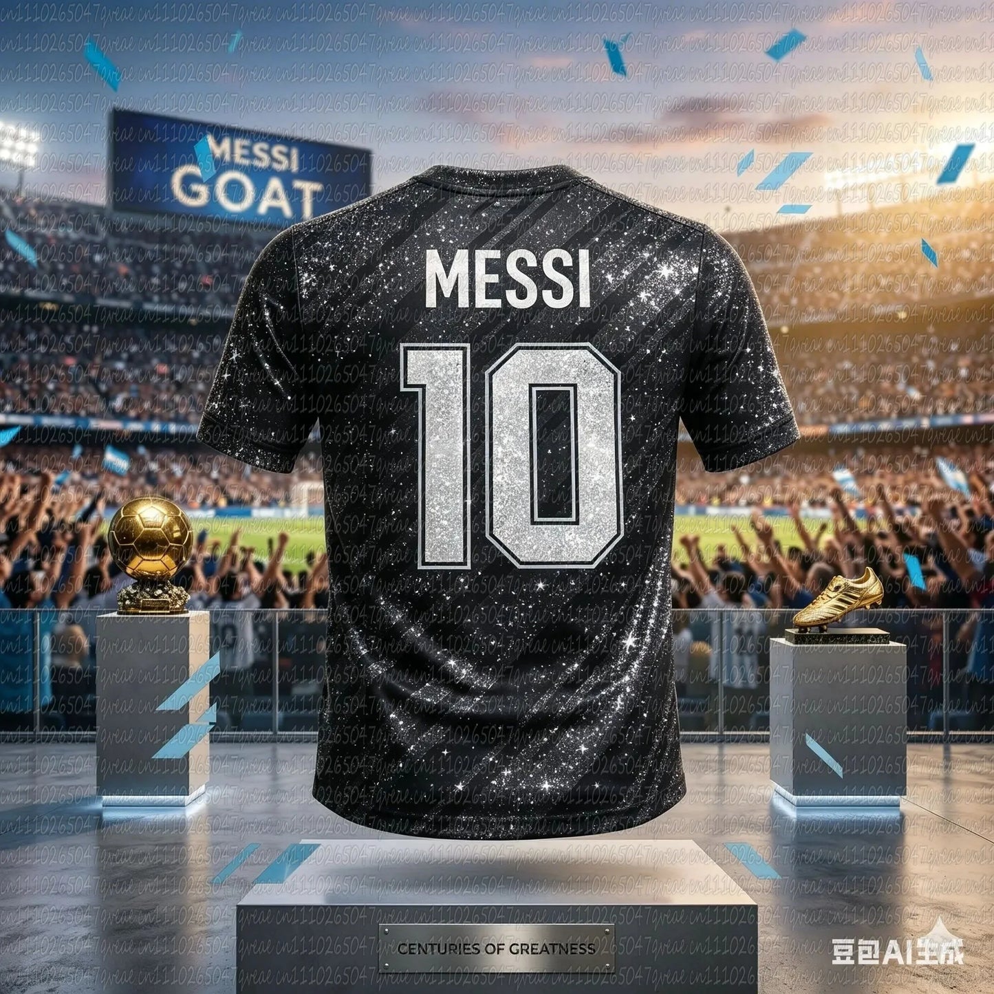 2026  Unisex Messi #10 Football Soccer Jersey Breathable Quick Dry Argentina  Sportswear Casual Training Fan Uniform T Shirt