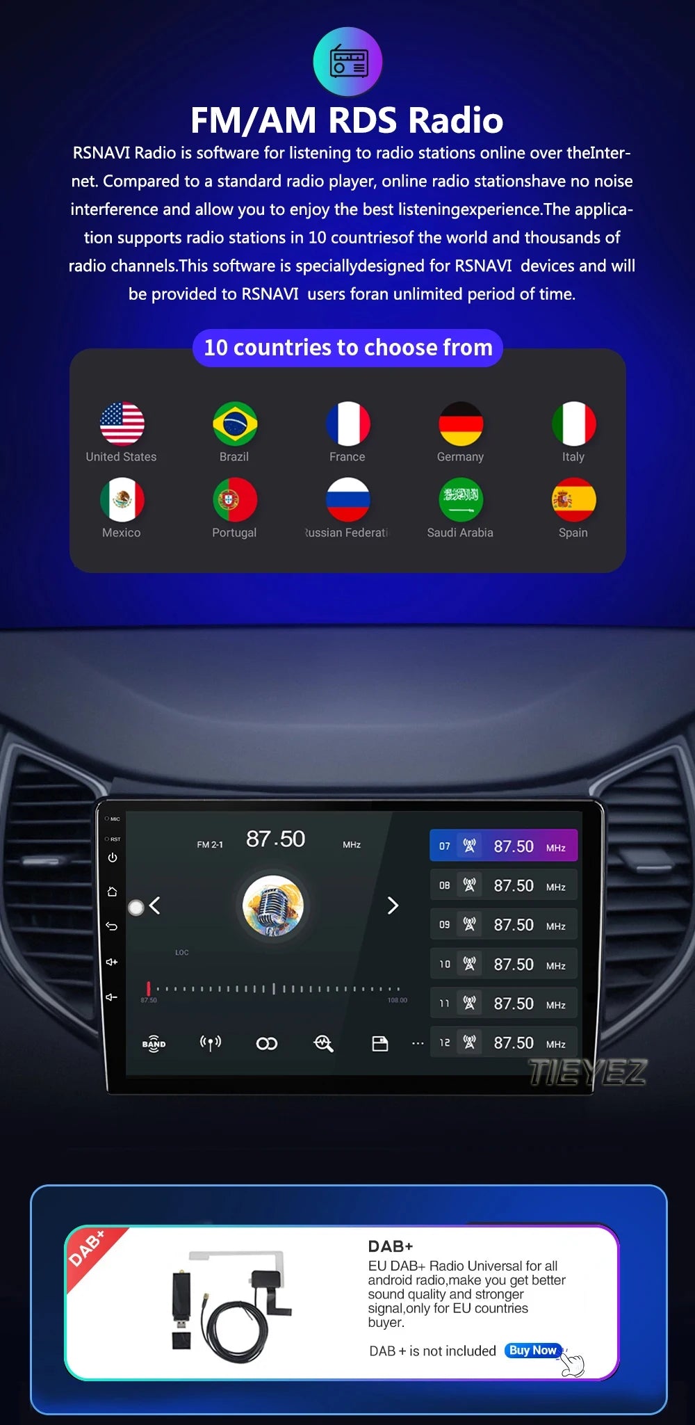 Android 14 For Volkswagen VW Passat B6 B7 CC 2007-2016 Carplay Radio Multimedia Player Auto Car Radio WIFI 4G GPS DSP48EQ 2din