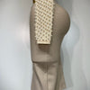 Women Sexy Long Sleeve Mesh Pearl Top Celebrity Midi Women Bandage Set 2025 Designer Evening Party Luxury Birthday Two Piece Set