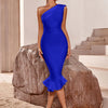 Elegant Bandage Dress Luxury Party Evening Club Night Cocktail Modest Holiday Bodcyon Celebrity Woman Clothes High Quality