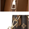Bags for Women, Printed Fashionable Hand-Held Locks, Commuting Small Square Bag, Fashionable and Versatile Shoulder Crossbody Ba