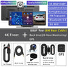 10.26“  Dash Cam 4K 3840*2160P Car Dvr Carplay Android Auto GPS 5G WIFI  Stream RearView Mirror Dashcam Camera Drive Recorder FM