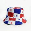 2026 Countries National Flag Bucket Hat Men Women Football Fan Party Football Cup Reversible Sun Hat Soccer Fans Fisherman Hat