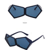 Oversized Square Punk One-piece Sunglasses Women 2024 Luxury Brand Big Frame Shield Sun Glasses For Ladies Wrap Eyewear Goggle