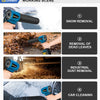 Gisam 300000RPM Brushless Electric Turbo Blowers Jet Fan 400M/S Handheld Leaf Blower Dust Blowing Tool for Makita 18V Battery