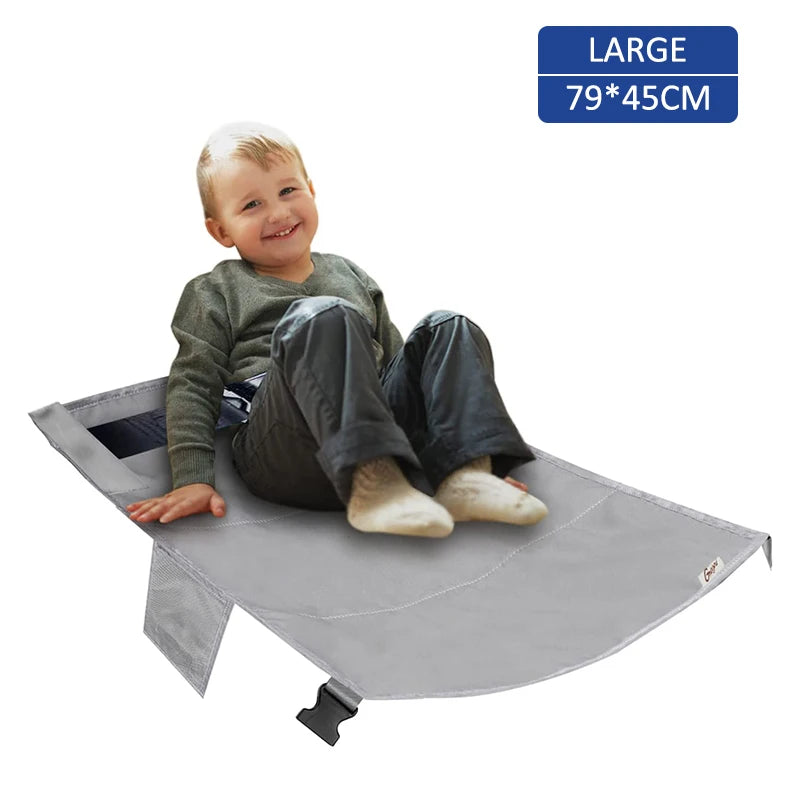 Kids Travel Airplane Bed Baby Pedals Bed Portable Kids Airplane Footrest Hammock for Flights Seat Extender Baby Travel Accessory