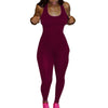 Women's Sexy Elastic Slim Fit Rompers Summer Sports Jumpsuit Womens Jumpsuit Casual Skinny Sportswear Female One Piece Jumpsuit