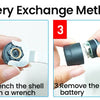 E-ACE Solar Power TPMS Car Tire Pressure Alarm Monitor System Auto Security Alarm Systems Tyre Pressure Temperature Warning